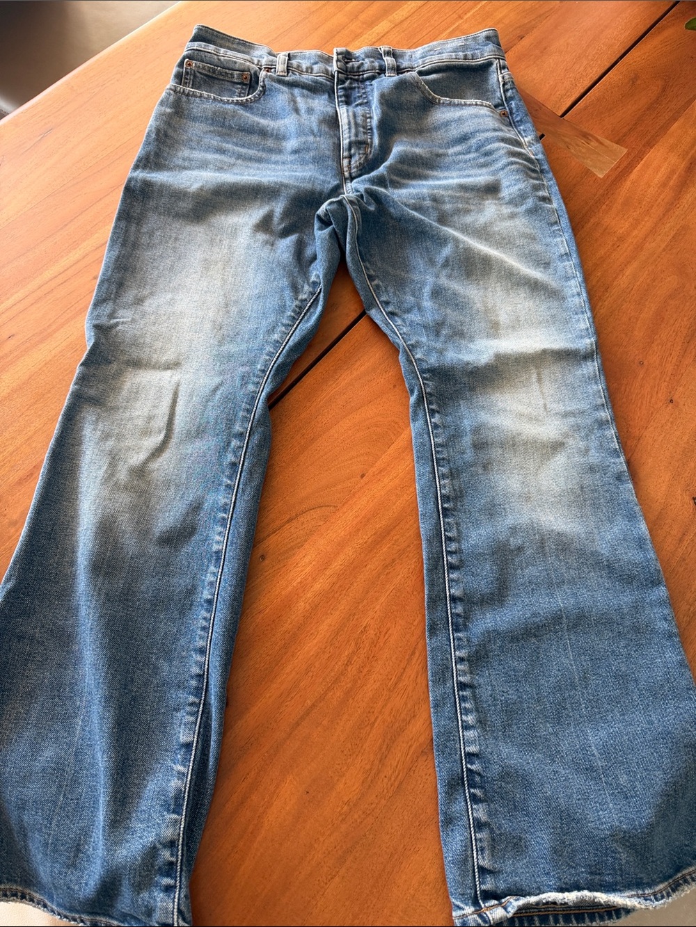 Women’s Madewell Light Blue Bootcut Jeans